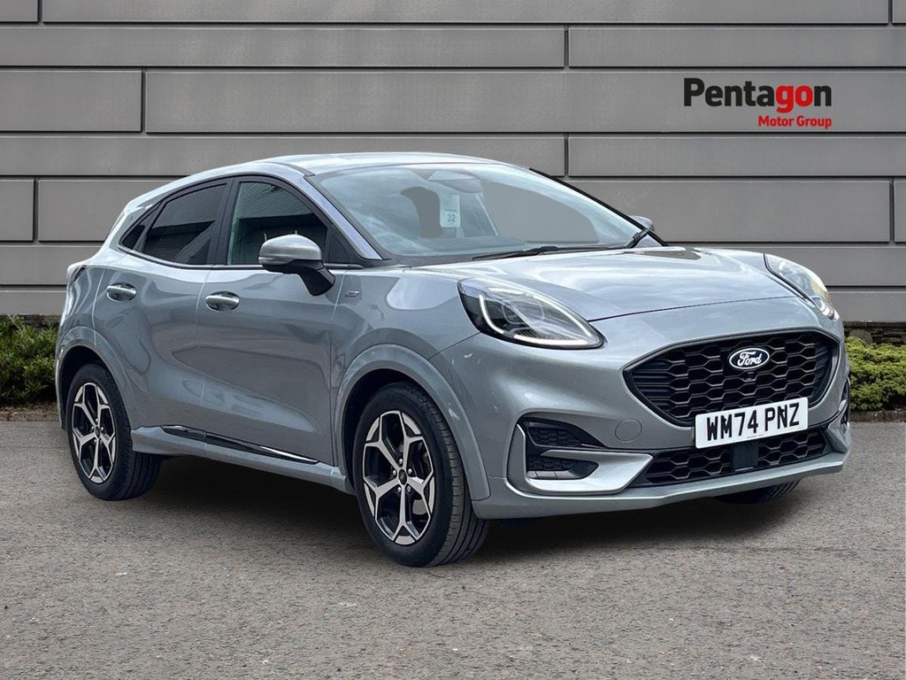 Ford Puma 1.0T Ecoboost Mhev St Line Suv Hybrid M Silver