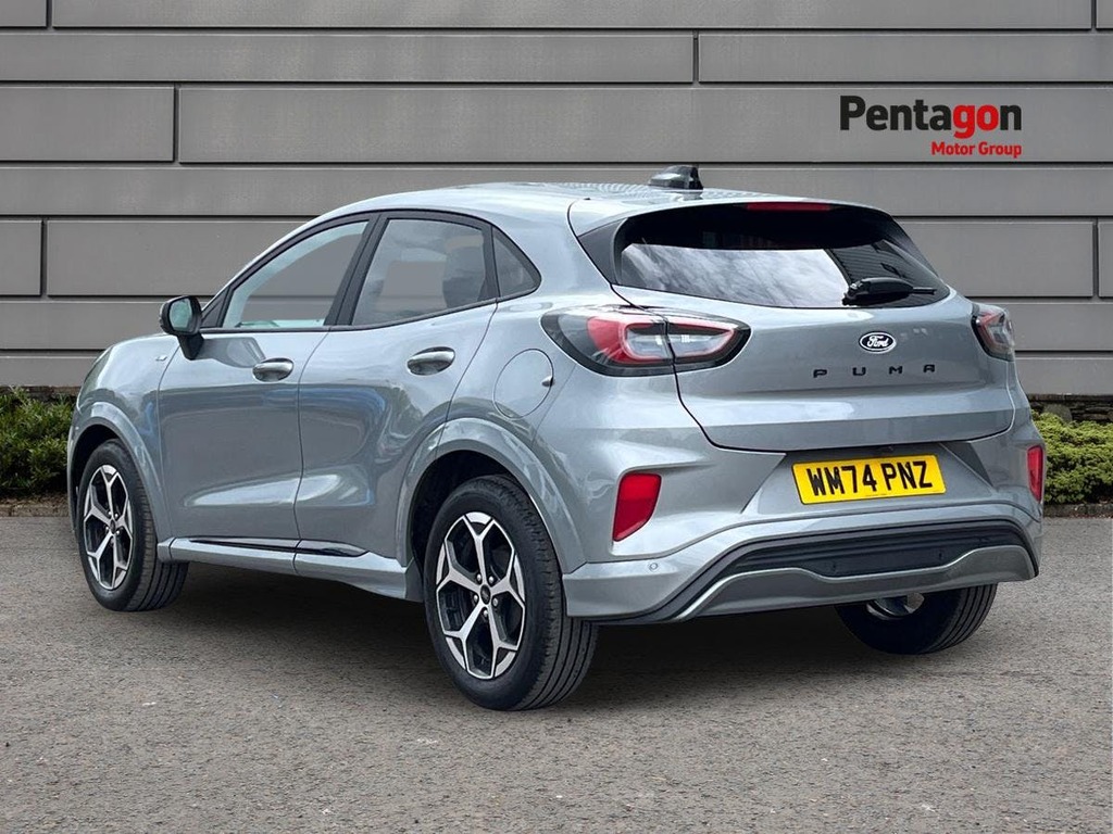 Ford Puma 1.0T Ecoboost Mhev St Line Suv Hybrid M WM74PNZ Silver #2