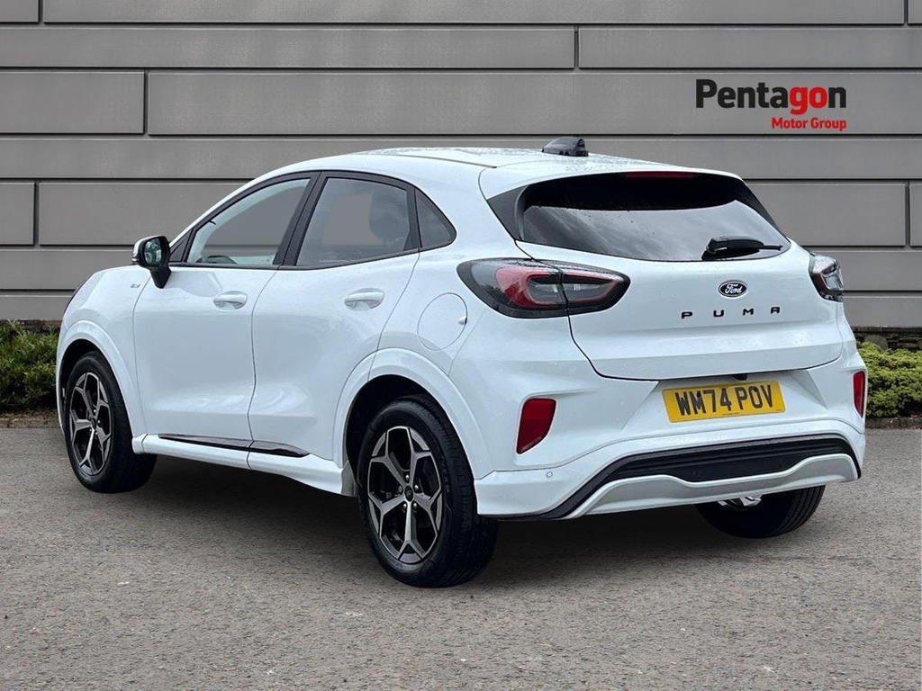 Ford Puma 1.0T Ecoboost Mhev St Line Suv Hybrid M WM74POV White #2