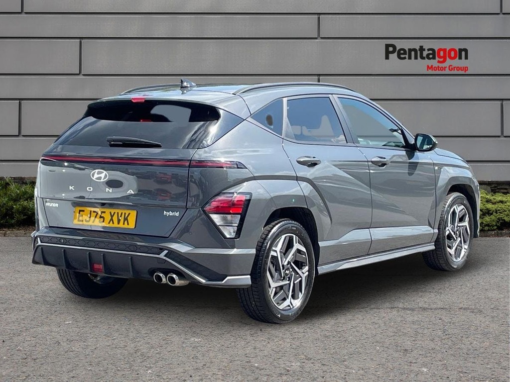 Hyundai Kona 1.6 H Gdi N Line Suv Hybrid Dct Euro 6 EJ75XVK Grey #4
