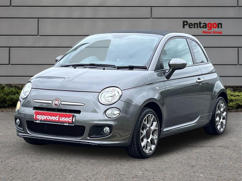 Fiat 500C 1.2 S Convertible Euro 6 Ss Grey #3