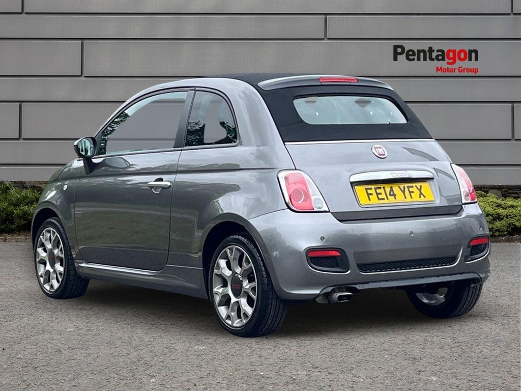 Fiat 500C 1.2 S Convertible Euro 6 Ss Grey #2