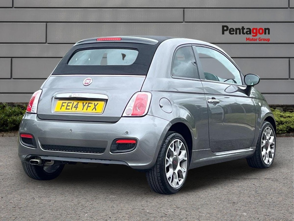 Fiat 500C 1.2 S Convertible Euro 6 Ss Grey #4