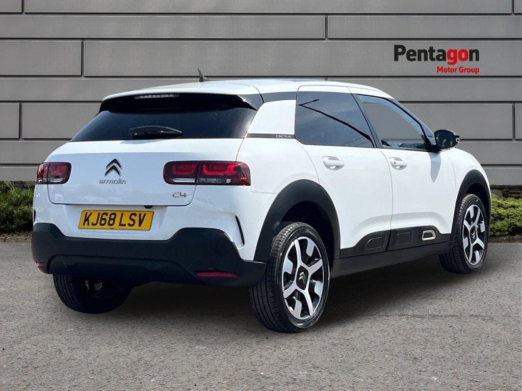 Citroen C4 Cactus 1.2 Puretech Flair Hatchback Eur KJ68LSV White #4
