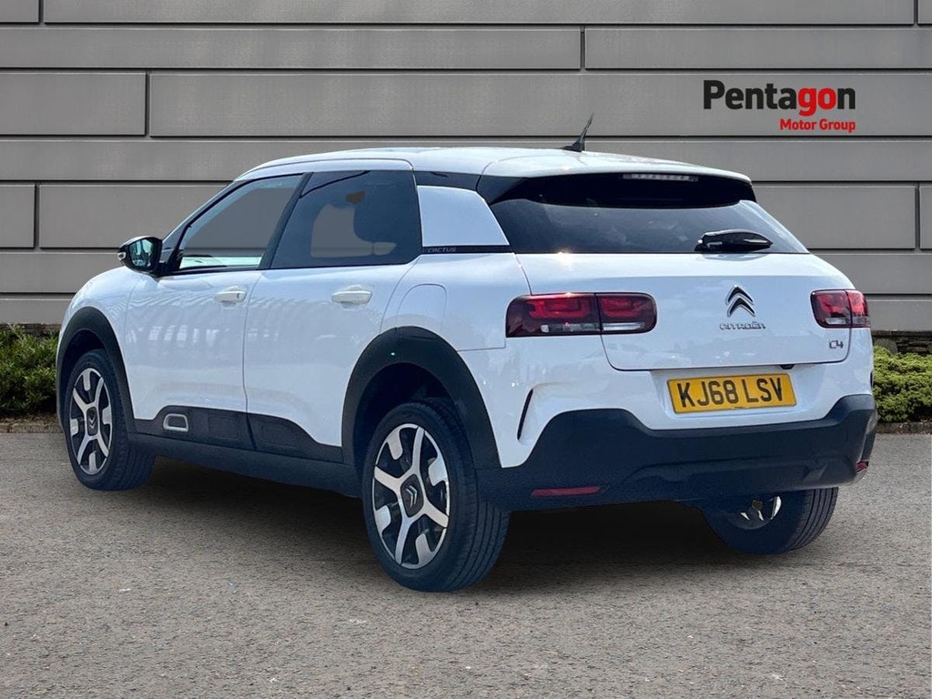 Citroen C4 Cactus 1.2 Puretech Flair Hatchback Eur KJ68LSV White #2