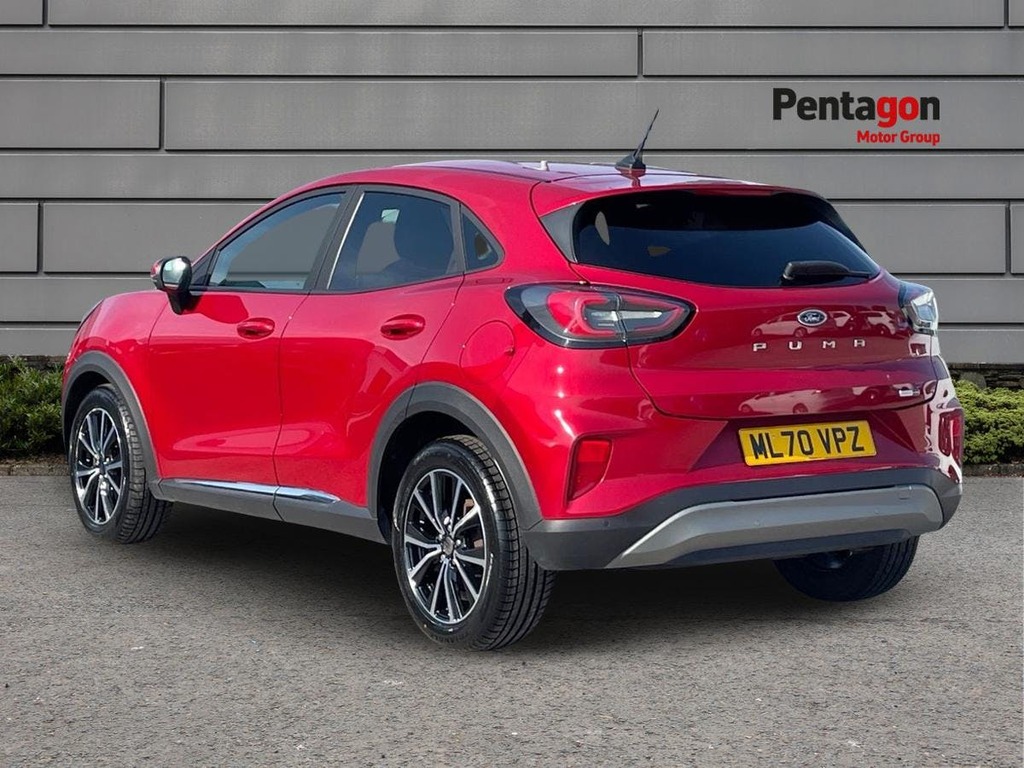 Ford Puma 1.0T Ecoboost Mhev Titanium Suv ML70VPZ Red #2