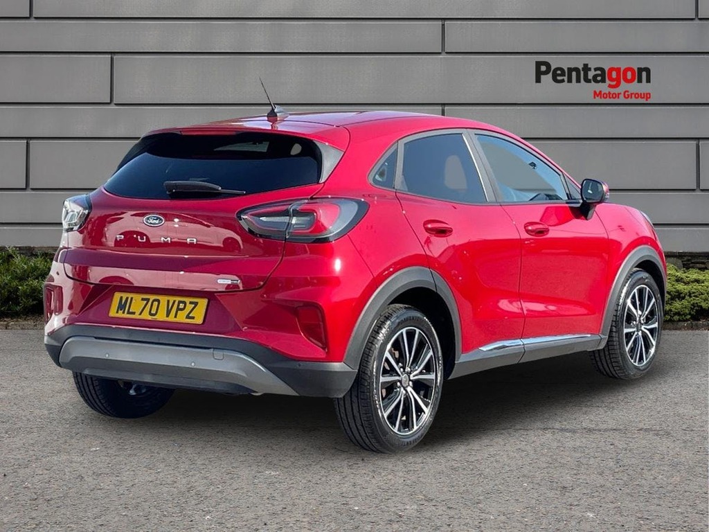 Ford Puma 1.0T Ecoboost Mhev Titanium Suv ML70VPZ Red #4