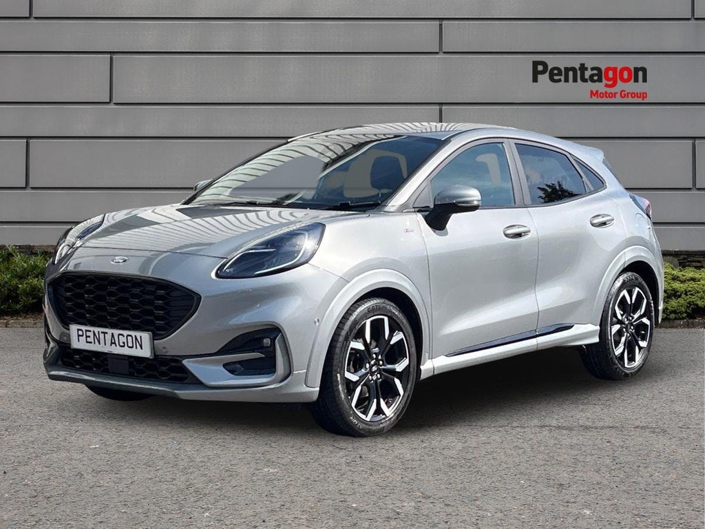 Ford Puma 1.0T Ecoboost Mhev St Line X First Edition Suv SC69UAN Silver #3