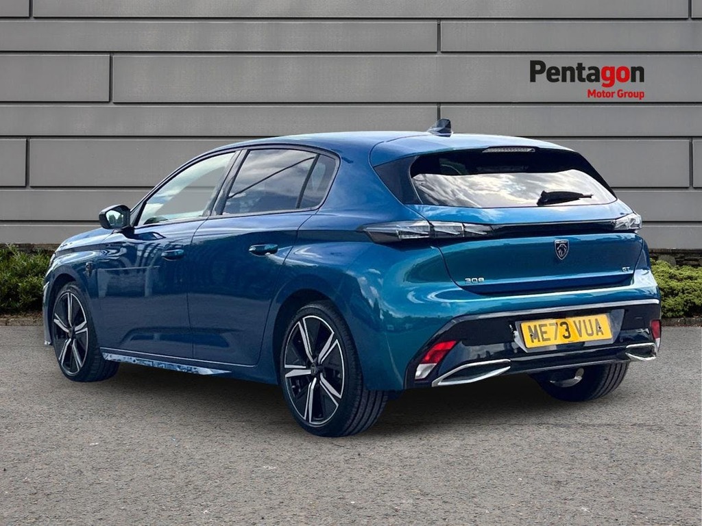 Peugeot 308 1.2 Puretech Gt Hatchback Eat Euro 6 S ME73VUA Blue #2