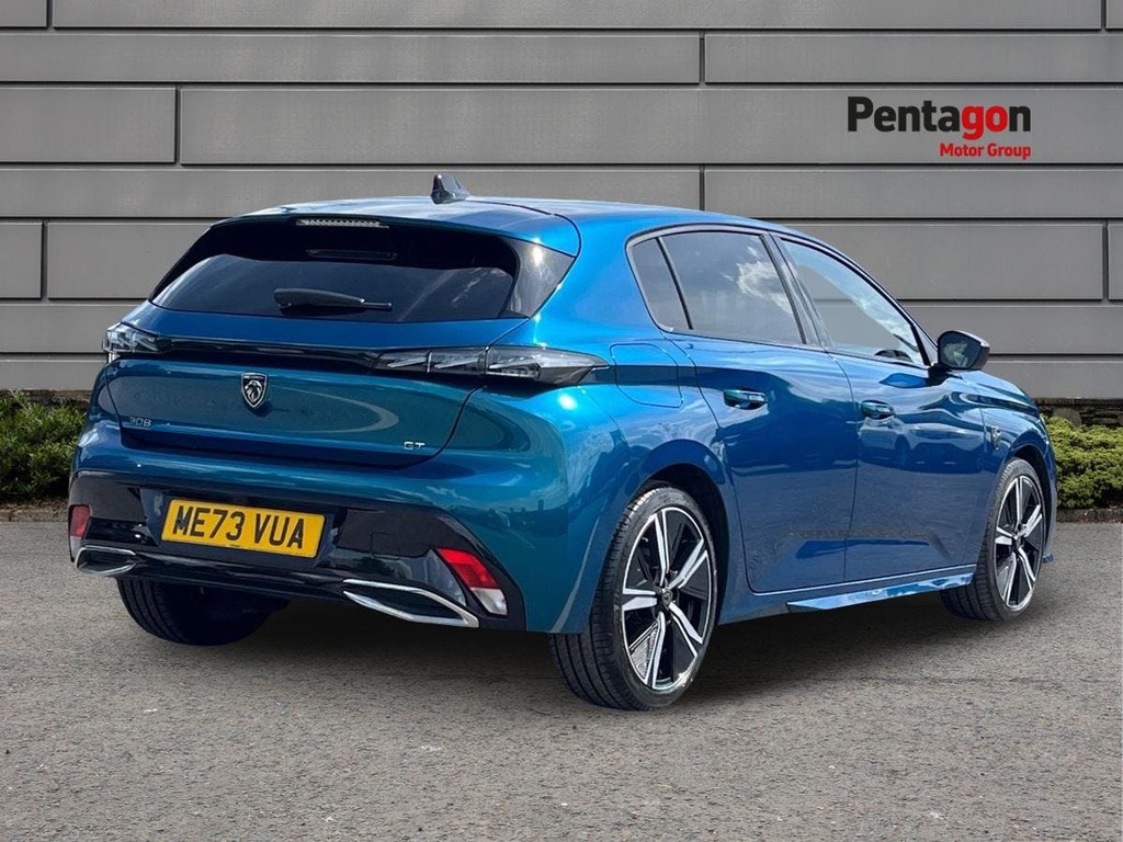 Peugeot 308 1.2 Puretech Gt Hatchback Eat Euro 6 S ME73VUA Blue #4