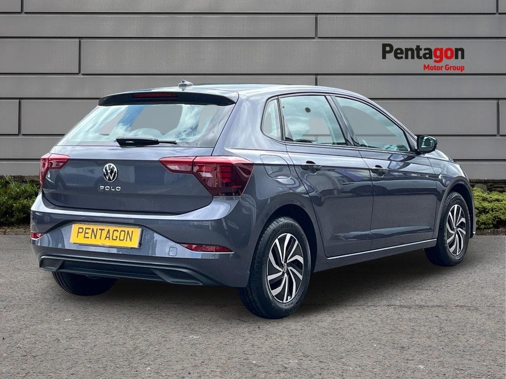 Volkswagen Polo 1.0 Tsi Life Hatchback Dsg Euro 6 Ss LM24PYT Grey #4