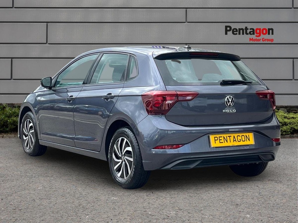 Volkswagen Polo 1.0 Tsi Life Hatchback Dsg Euro 6 Ss LM24PYT Grey #2