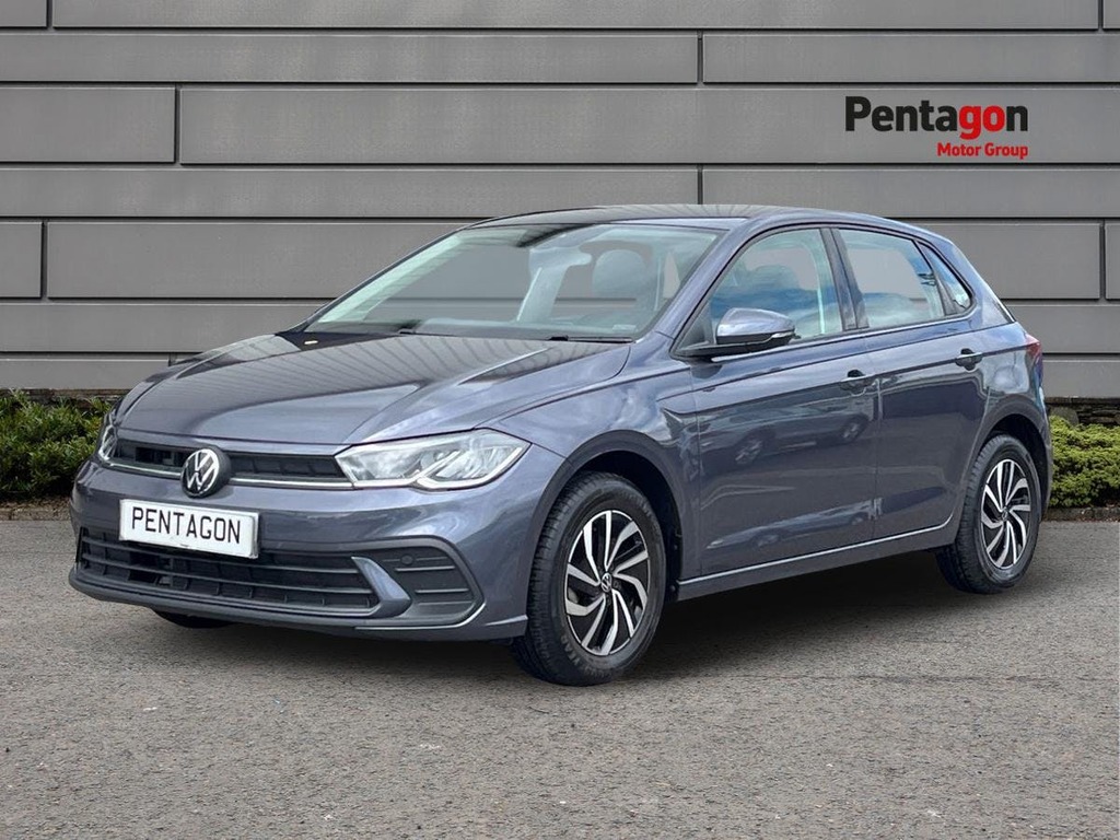 Volkswagen Polo 1.0 Tsi Life Hatchback Dsg Euro 6 Ss LM24PYT Grey #3