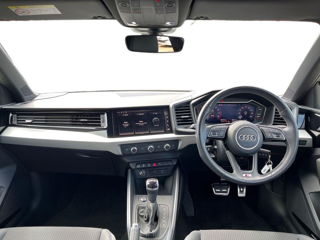 Audi A1 1.5 Tfsi 35 S Line Sportback S Tronic E MK73EAC White #6