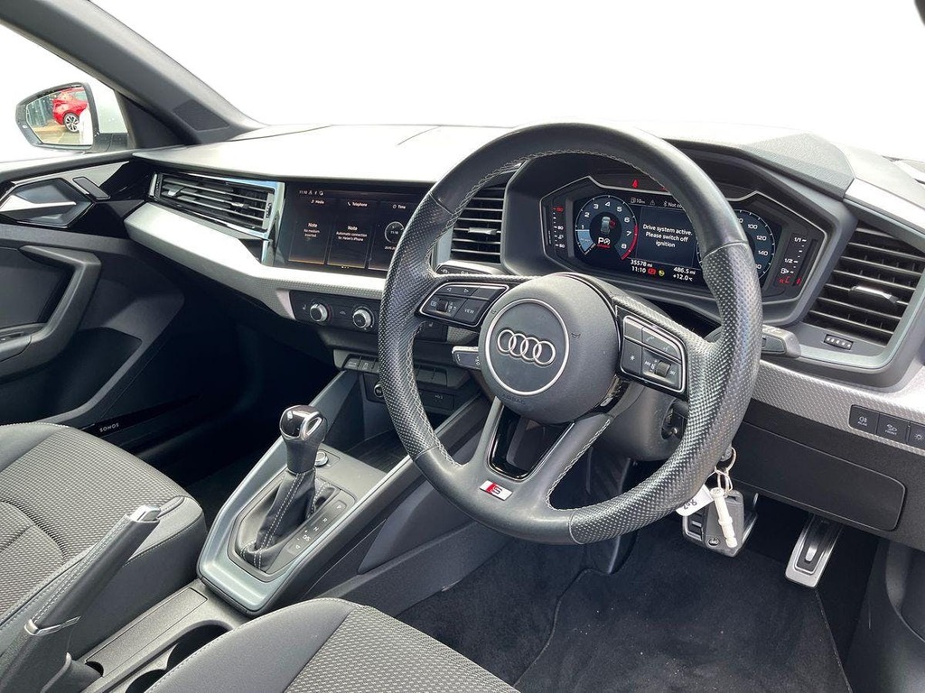 Audi A1 1.5 Tfsi 35 S Line Sportback S Tronic E MK73EAC White #5