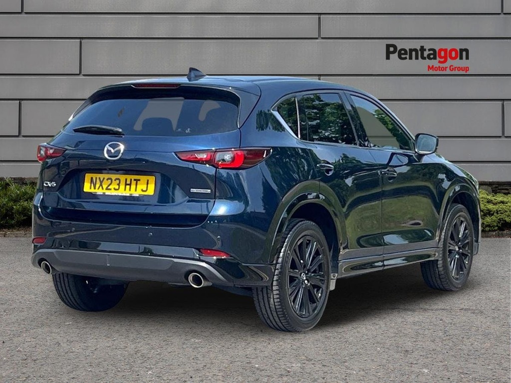 Mazda CX-5 2.0 E Skyactiv G Mhev Homura Suv E NX23HTJ Blue #4
