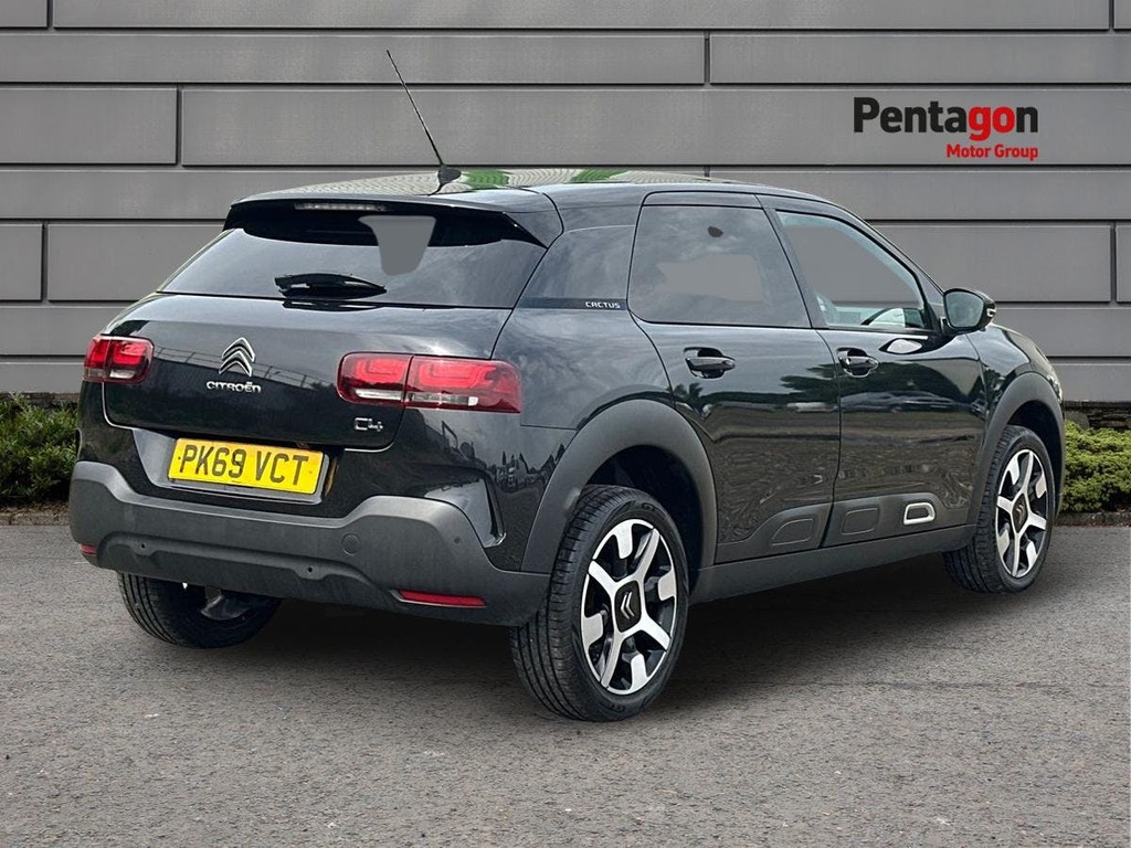 Citroen C4 Cactus 1.2 Puretech Gpf Flair Hatchback PK69VCT Black #4