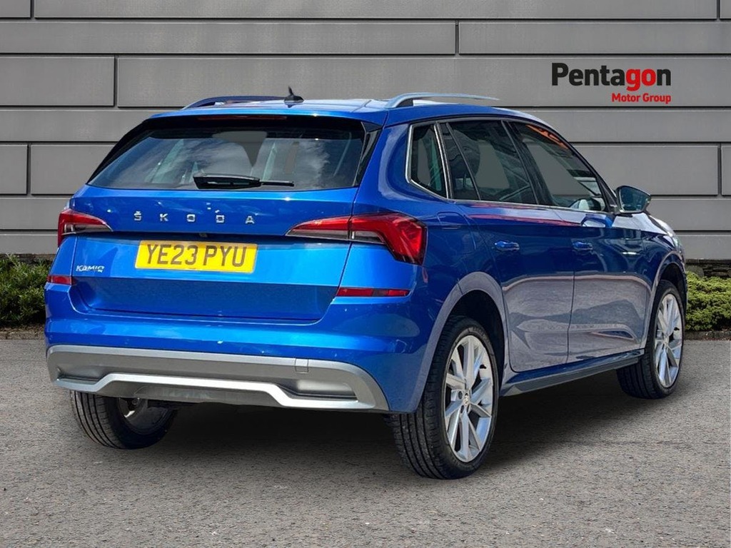 Skoda Kamiq 1.5 Tsi Act Se L Executive Suv Dsg Euro YE23PYU Blue #4