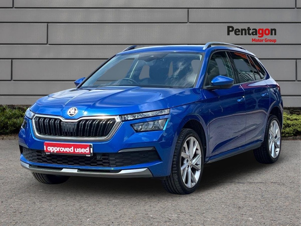 Skoda Kamiq 1.5 Tsi Act Se L Executive Suv Dsg Euro YE23PYU Blue #3
