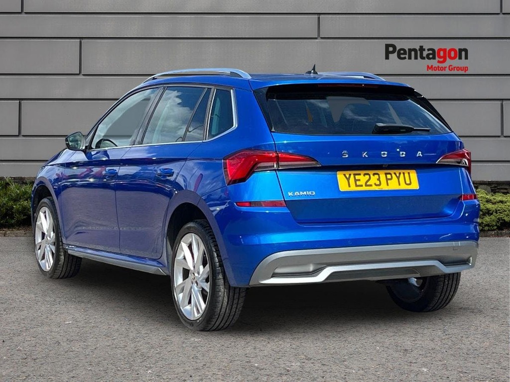 Skoda Kamiq 1.5 Tsi Act Se L Executive Suv Dsg Euro YE23PYU Blue #2