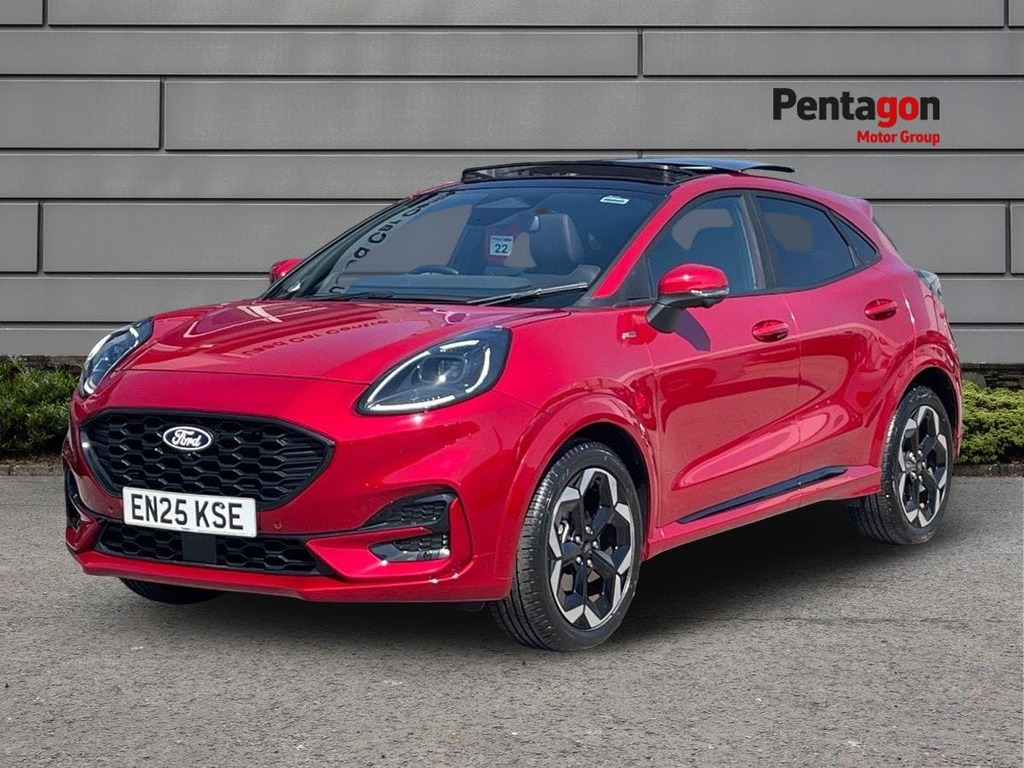 Ford Puma 1.0T Ecoboost Mhev St Line X Suv Hybrid EN25KSE Red #3