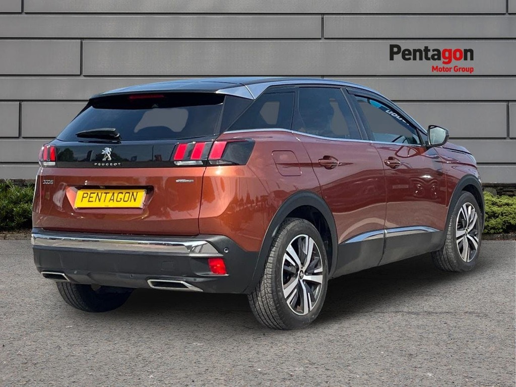 Peugeot 3008 1.2 Puretech Gt Line Suv Euro 6 MM17ATY Brown #4