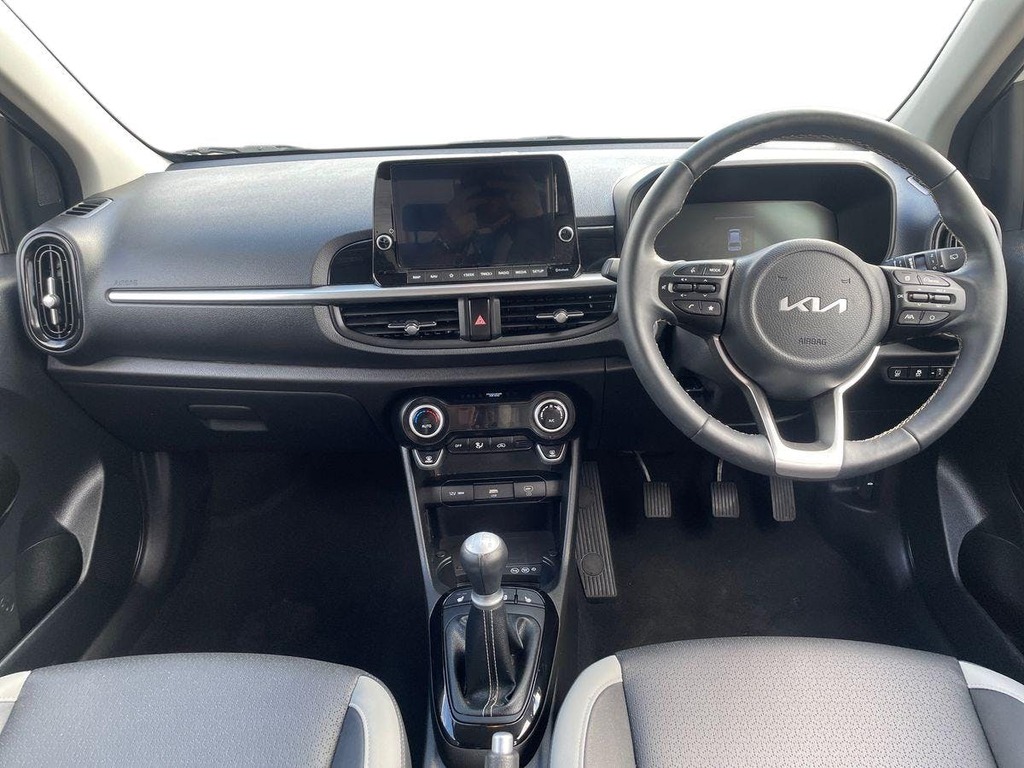 Kia Picanto 1.0 3 Hatchback Euro 6 Ss 62 YT25EOY White #6