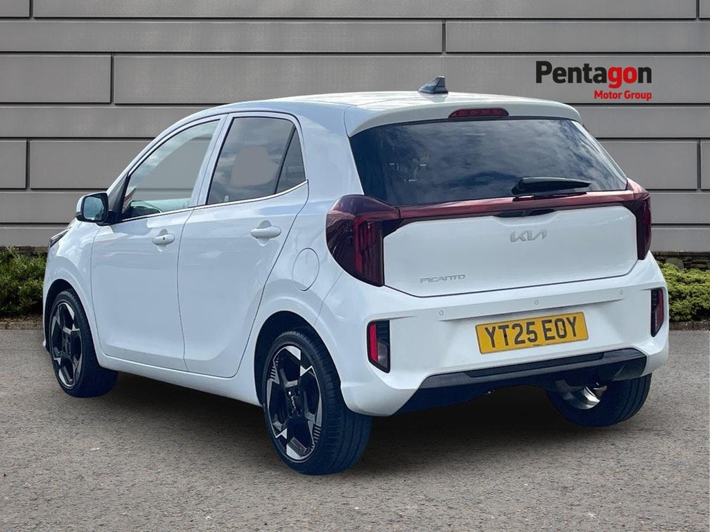 Kia Picanto 1.0 3 Hatchback Euro 6 Ss 62 YT25EOY White #2