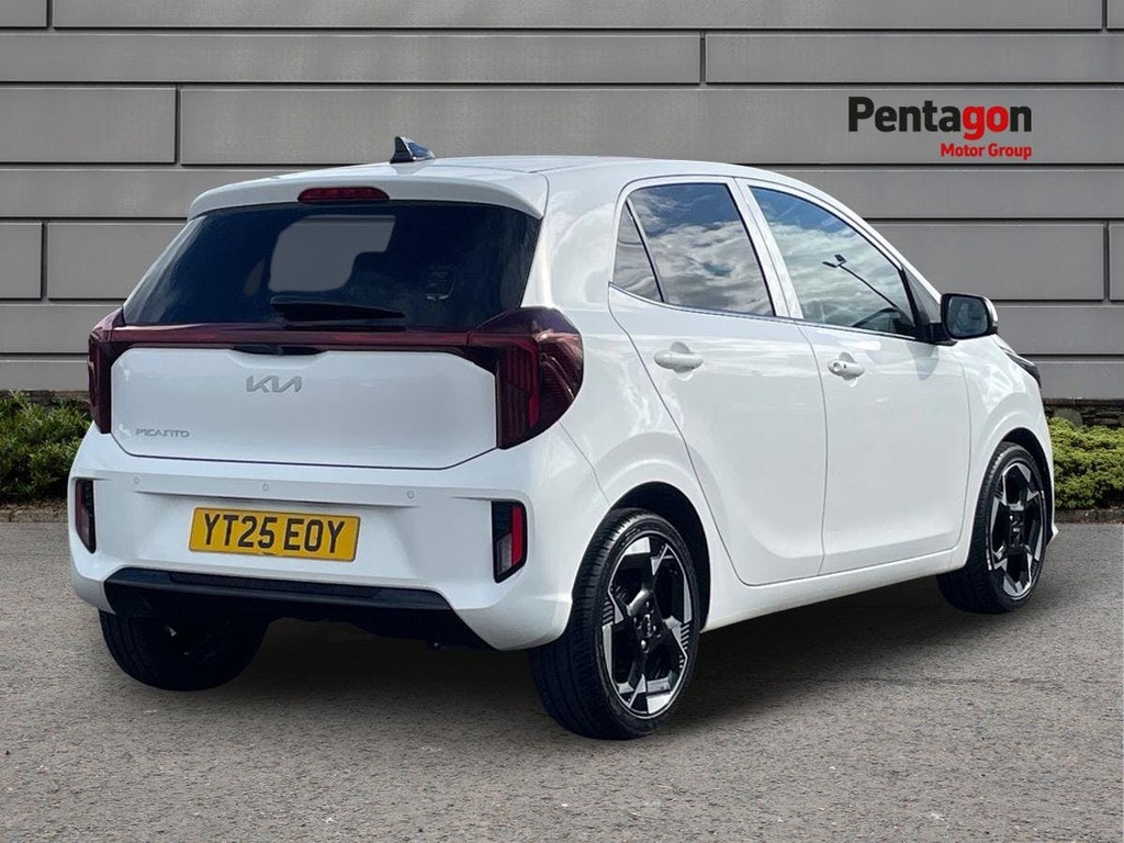 Kia Picanto 1.0 3 Hatchback Euro 6 Ss 62 YT25EOY White #4
