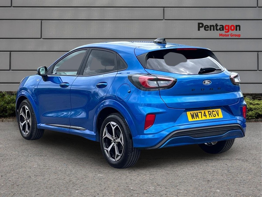 Ford Puma 1.0T Ecoboost Mhev St Line Suv Hybrid M WM74RGV Blue #2