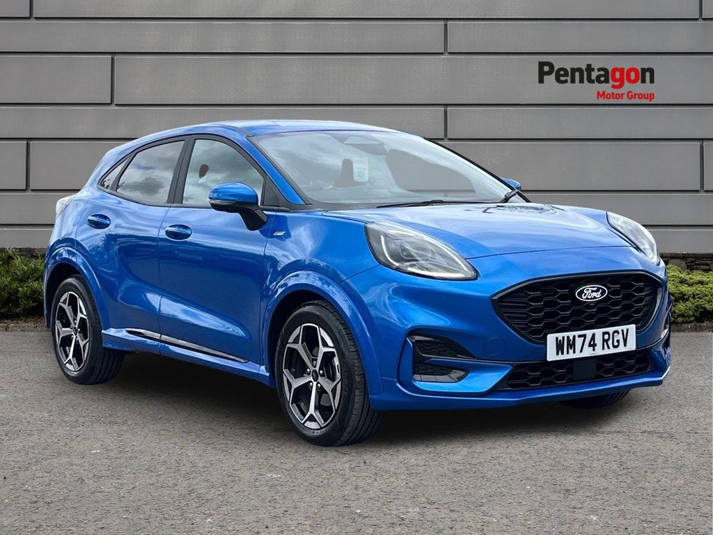 Ford Puma 1.0T Ecoboost Mhev St Line Suv Hybrid M Blue