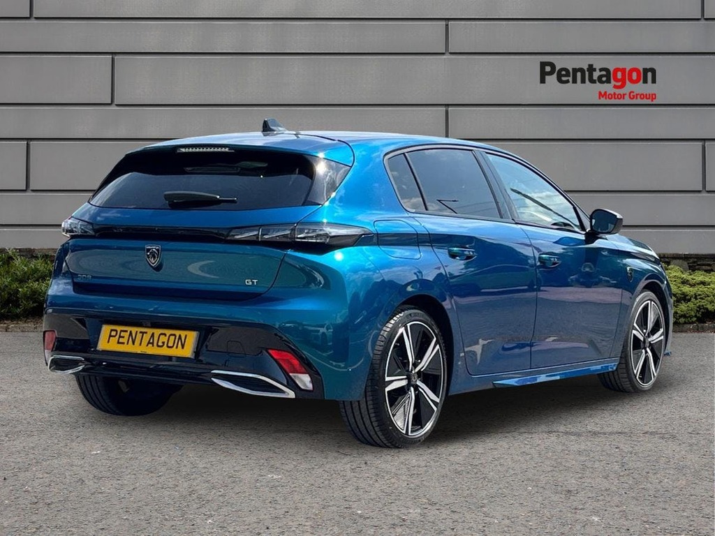 Peugeot 308 1.2 Puretech Gt Hatchback Eat Euro 6 S ME73VPW Blue #4