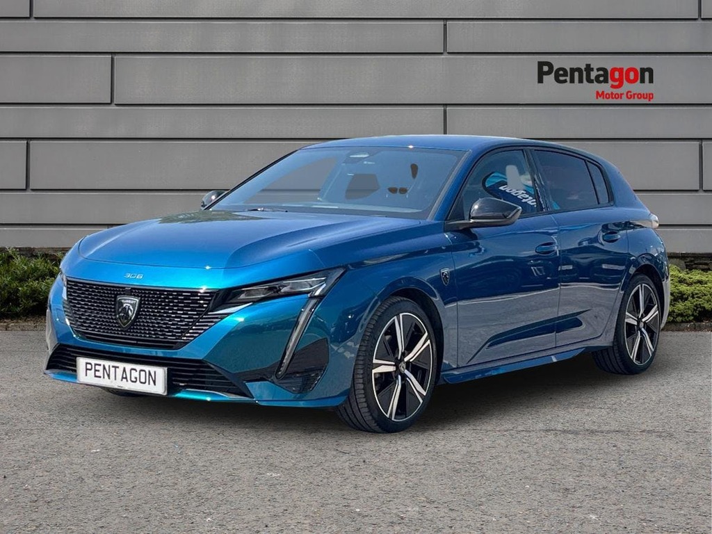 Peugeot 308 1.2 Puretech Gt Hatchback Eat Euro 6 S ME73VPW Blue #3