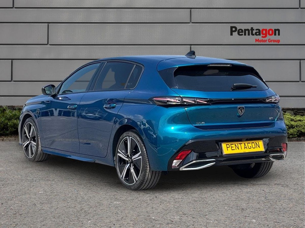 Peugeot 308 1.2 Puretech Gt Hatchback Eat Euro 6 S ME73VPW Blue #2