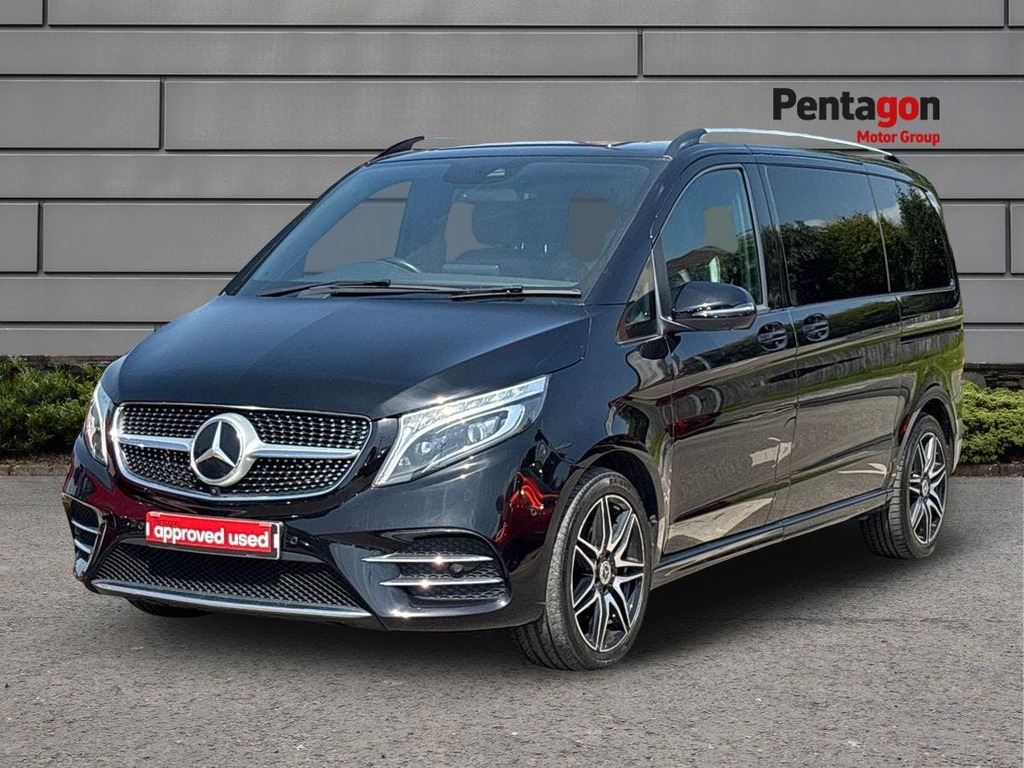 Mercedes-Benz V Class 2.0 V300d Amg Line Mpv G Tronic Plus Eu BF69VYY Black #3