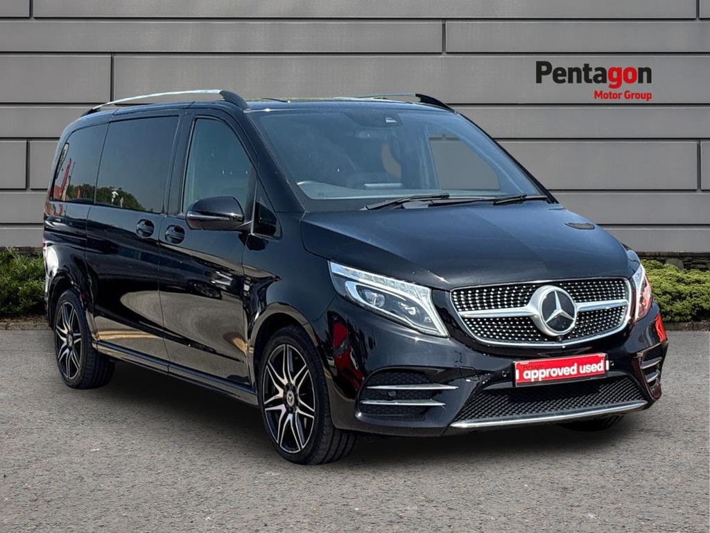 Mercedes-Benz V Class 2.0 V300d Amg Line Mpv G Tronic Plus Eu Black