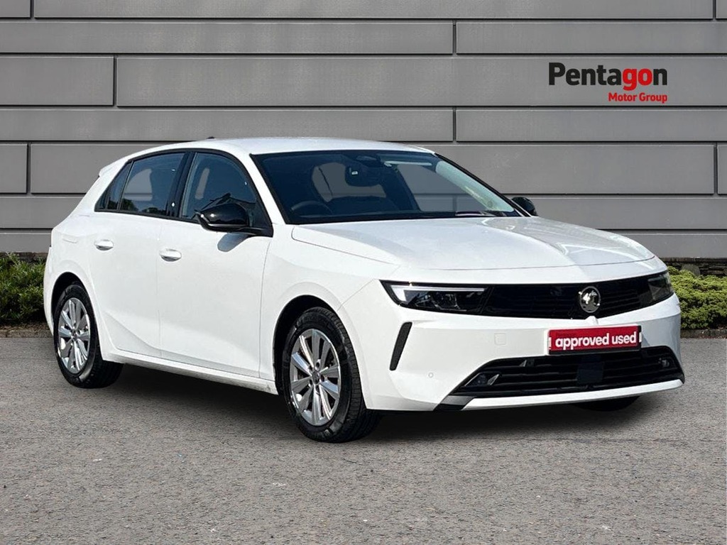 Vauxhall Astra 1.2 Turbo Design Hatchback Euro White