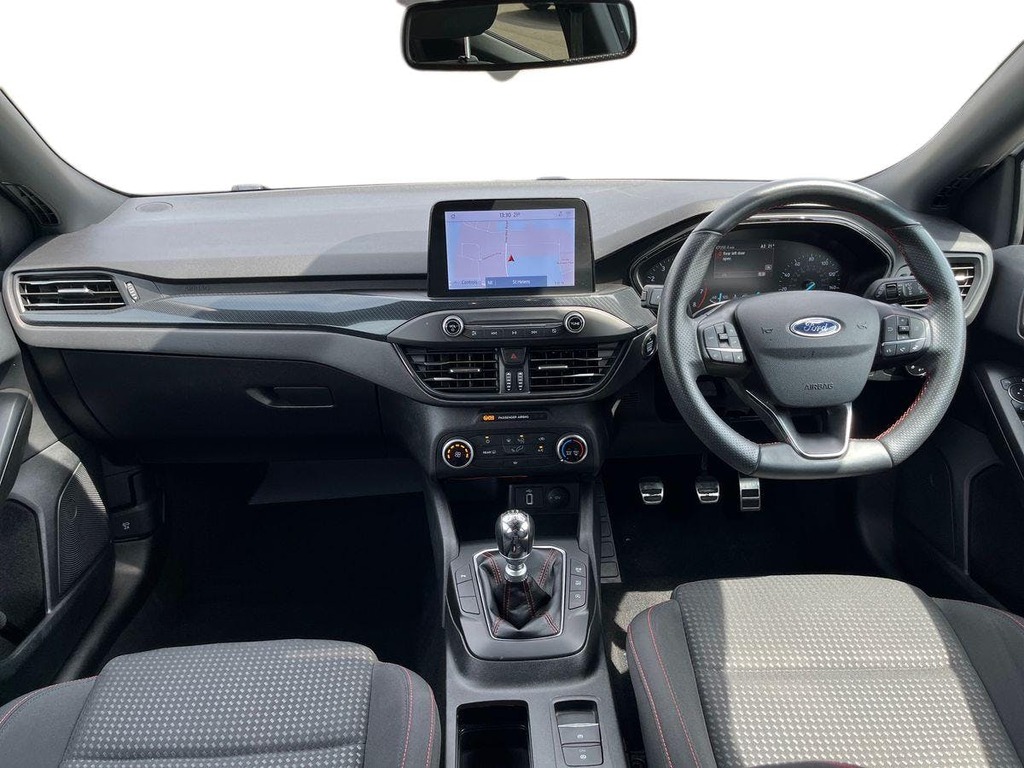 Ford Focus 1.0T Ecoboost Mhev St Line Edition Hatchback P MV21GHN White #6