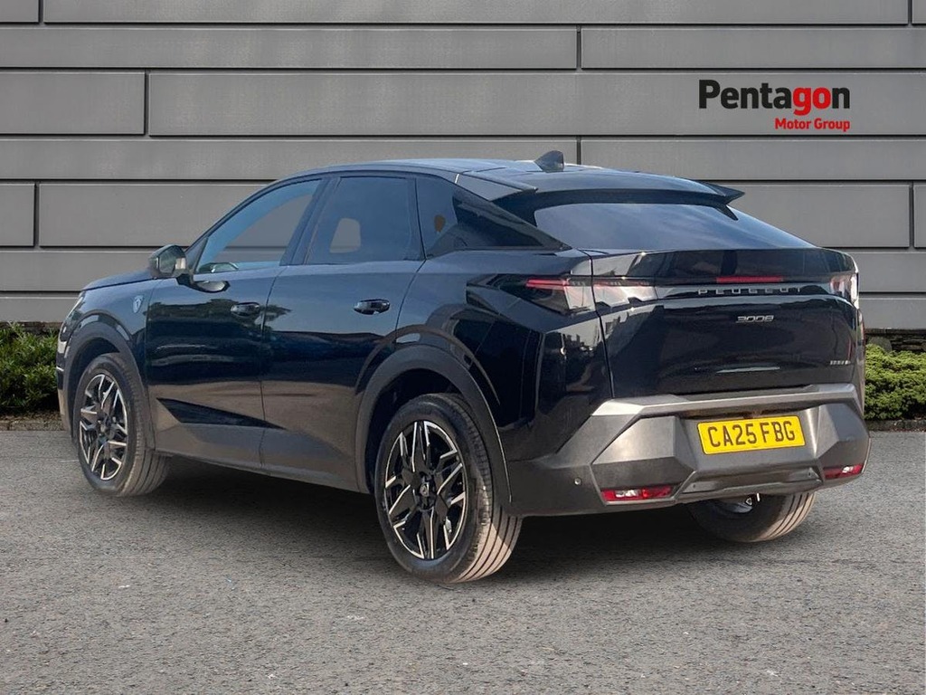 Peugeot 3008 1.2 Gt Suv Hybrid E Dsc6 Euro 6 Ss CA25FBG Black #2