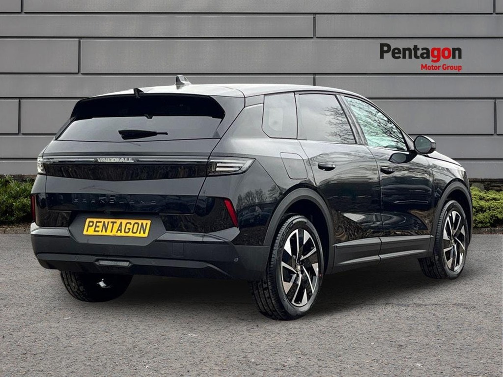 Vauxhall Grandland 1.2 Gs Suv Hybrid E Dct Euro 6 Ss 1 FH75VWM Black #4