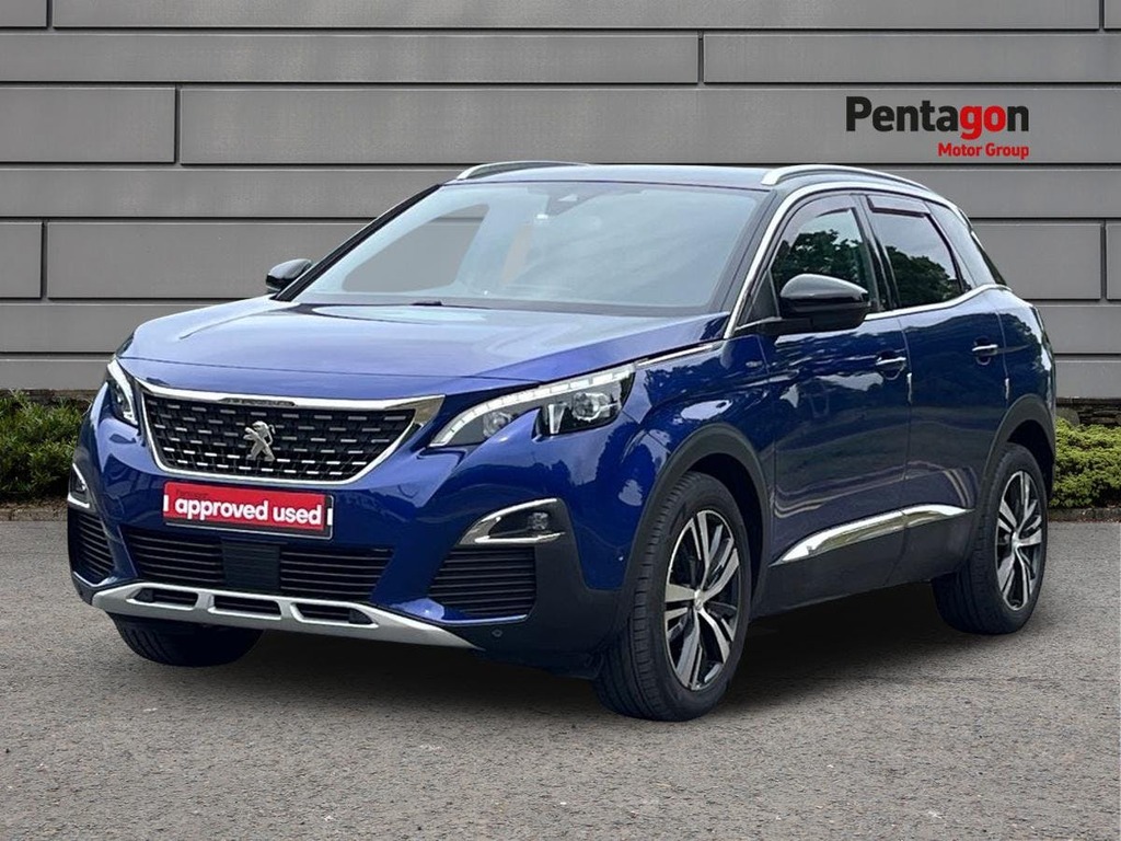 Peugeot 3008 1.6 Bluehdi Gt Line Suv Eat Euro 6 Ss Blue #3