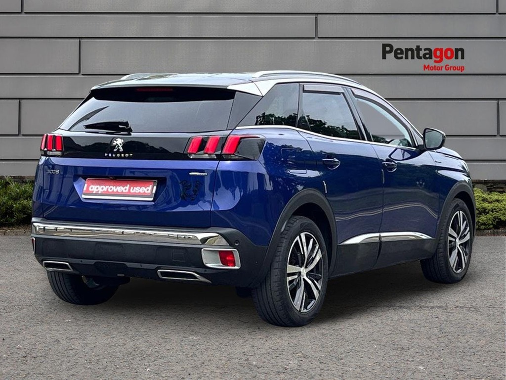 Peugeot 3008 1.6 Bluehdi Gt Line Suv Eat Euro 6 Ss Blue #4