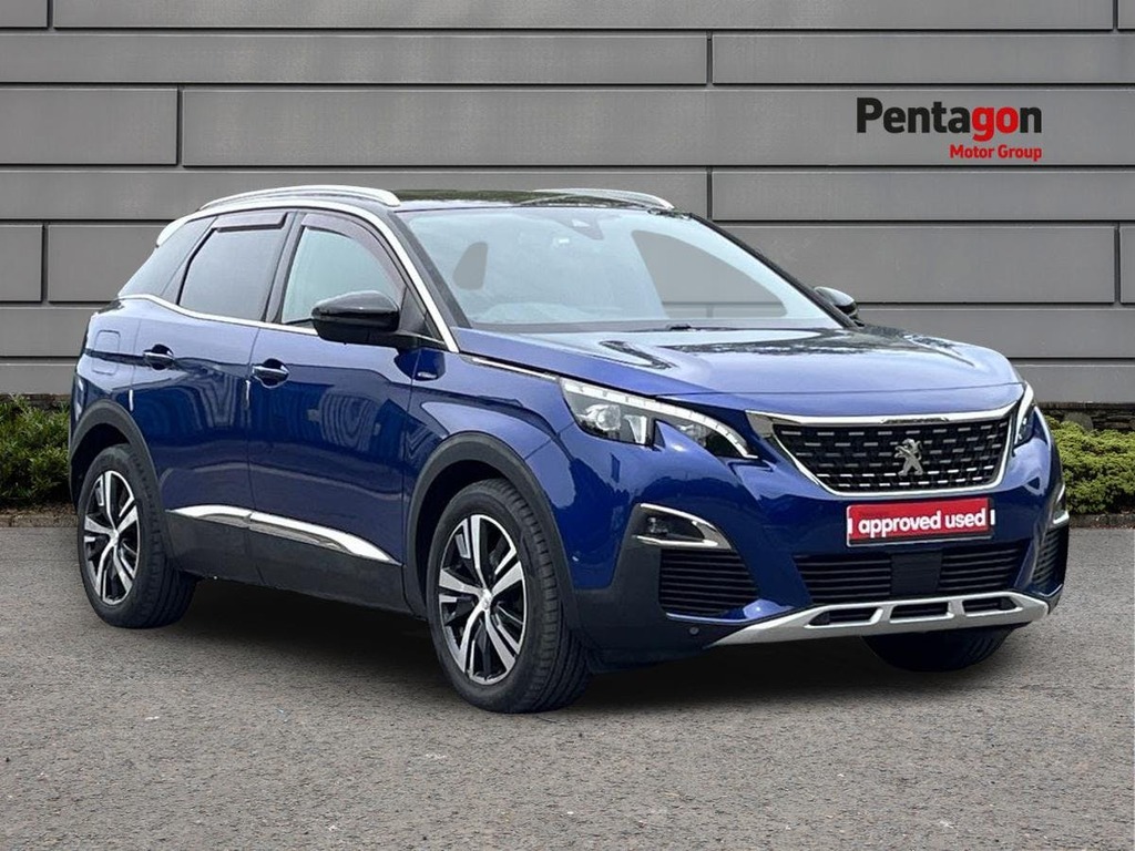 Peugeot 3008 1.6 Bluehdi Gt Line Suv Eat Euro 6 Ss Blue
