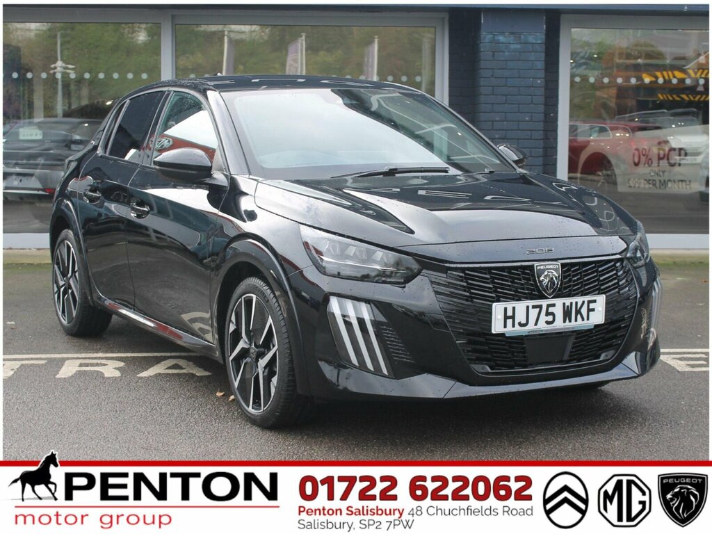 Peugeot 208 1.2 Hybrid Gt E-dsc6 Euro 6 Ss Black