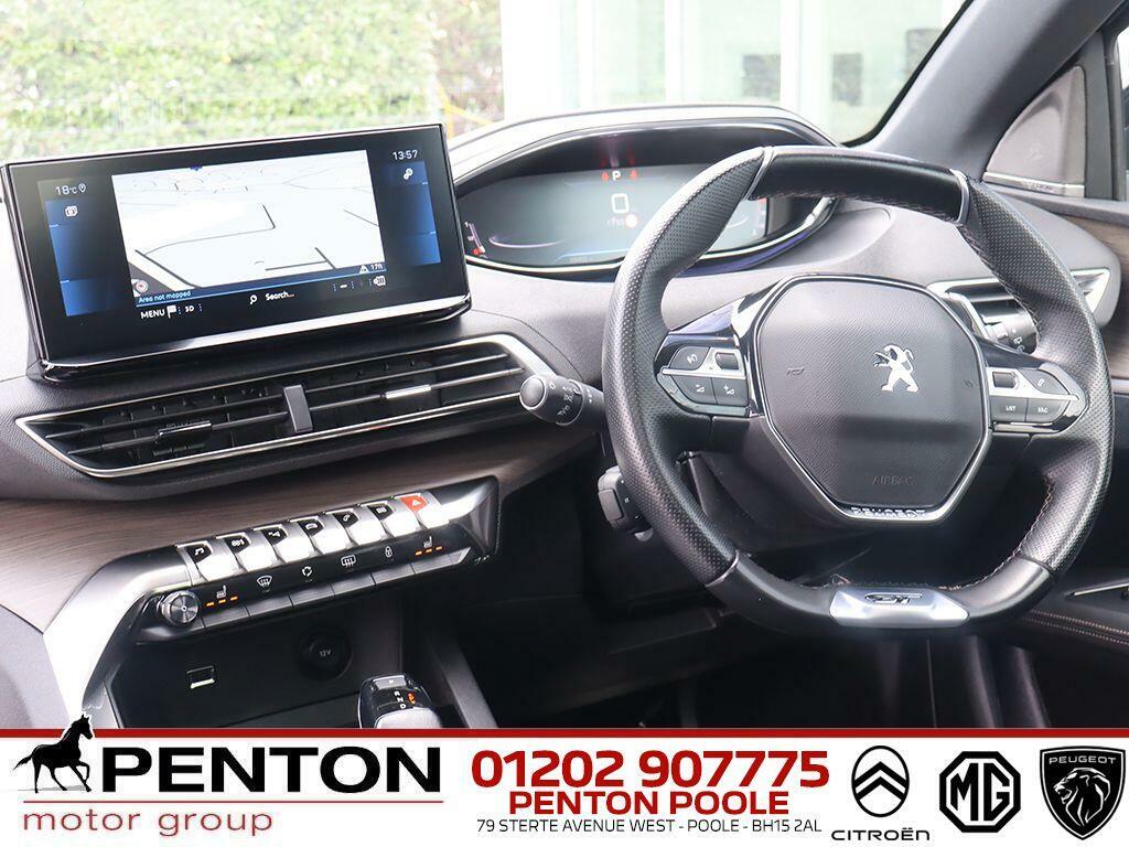 Peugeot 3008 1.5 Bluehdi Gt Premium Eat Euro 6 Ss HY22RZF Black #5