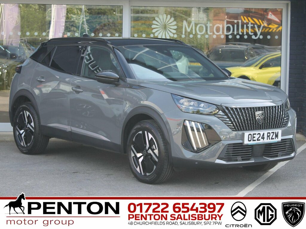 Peugeot 2008 1.2 Puretech Mhev Gt E-dsc Euro 6 Ss Grey