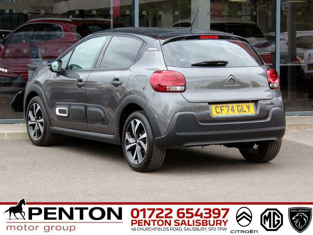 Citroen C3 1.2 Puretech Max Eat6 Euro 6 Ss CF74GLY Black #5