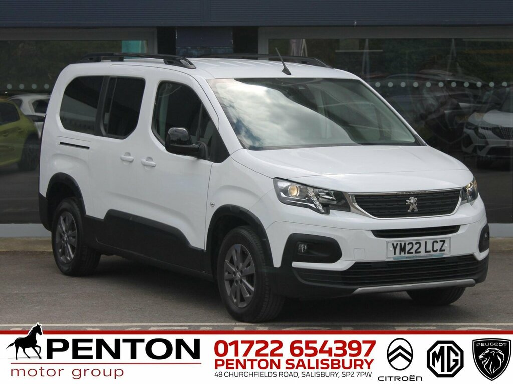 Peugeot Rifter 1.2 Puretech Allure Premium Long Mpv Eat Euro 6 S White