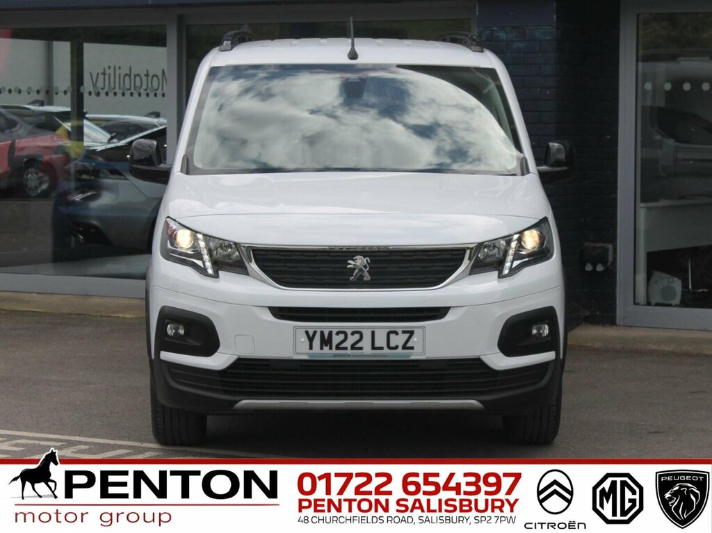 Peugeot Rifter 1.2 Puretech Allure Premium Long Mpv Eat Euro 6 S YM22LCZ White #3