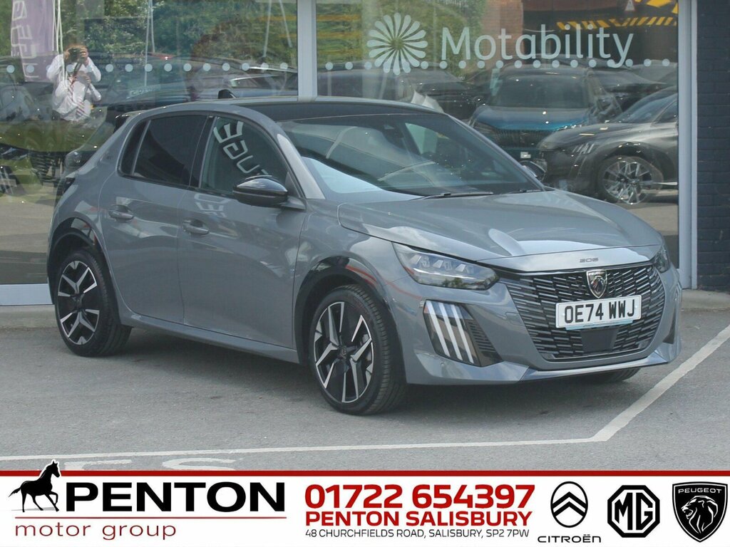 Peugeot 208 1.2 Puretech Mhev Gt E-dsc Euro 6 Ss Grey